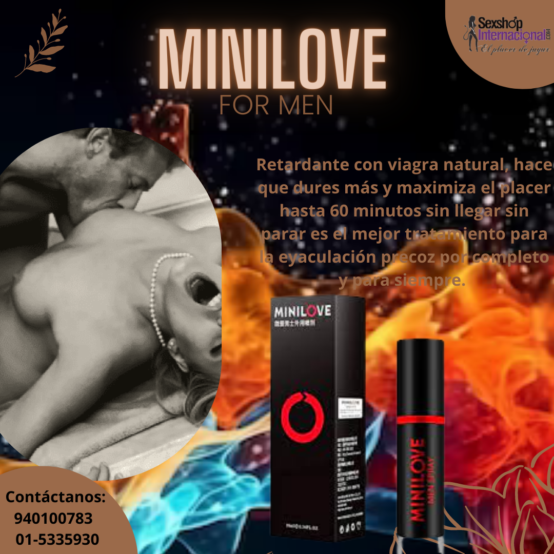 MINILOVE TE HACE SENTIR EL VERDADERO PLACER - SEXSHOP PLAZA NORTE.